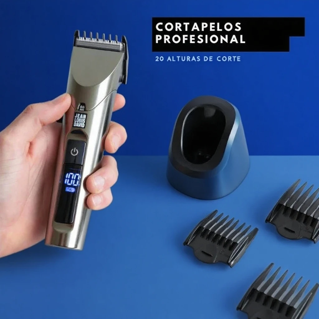 Maquinilla Cortapelo Profesional – Precisión, Potencia y Estilo en Casa