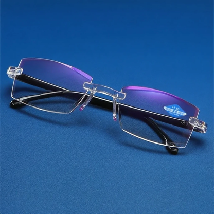 Gafas Multifocales Inteligentes TR90 con Zoom Automatico, Proteccion de Luz Azul y Amarilla