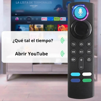 Mando a distancia con control por voz