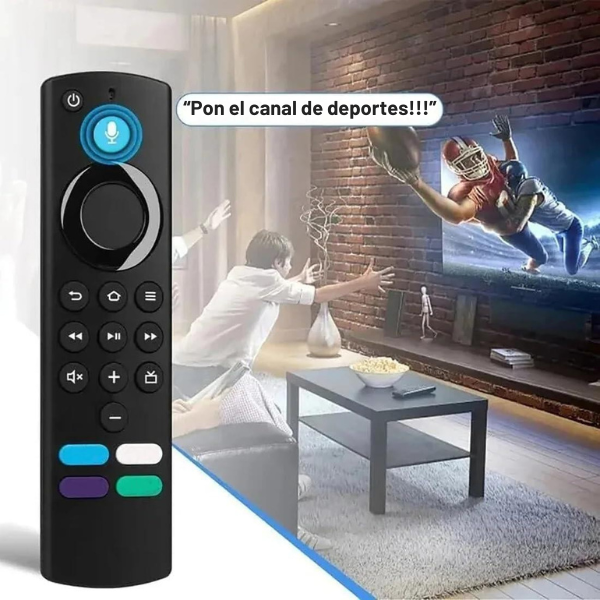 Mando a distancia con control por voz