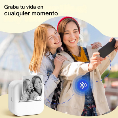 M2 Mini Impresora Térmica Portátil Bluetooth & WiFi – Imprime Donde Quieras
