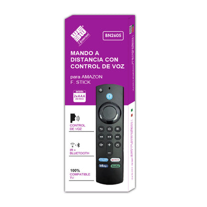 Mando a distancia con control por voz
